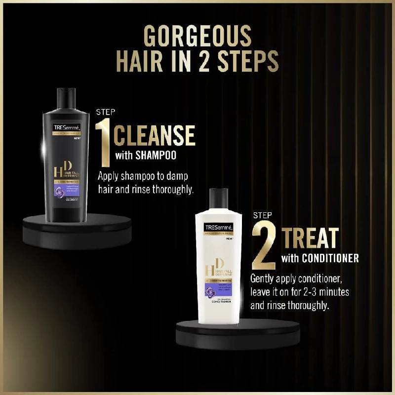 TRESemme Hair Fall Defence Shampoo For Men & Women, 1 L-6.webp